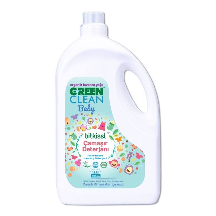 Green Clean Bitkisel Çamaşır Deterjanı 2750ml