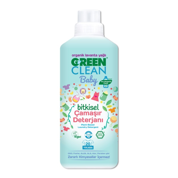 Green Clean Baby Bitkisel Çamaşır Deterjanı 1000ml