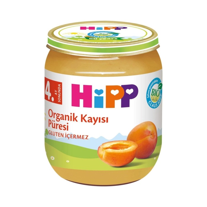 Hipp Organik Kayısı Püresi 125gr