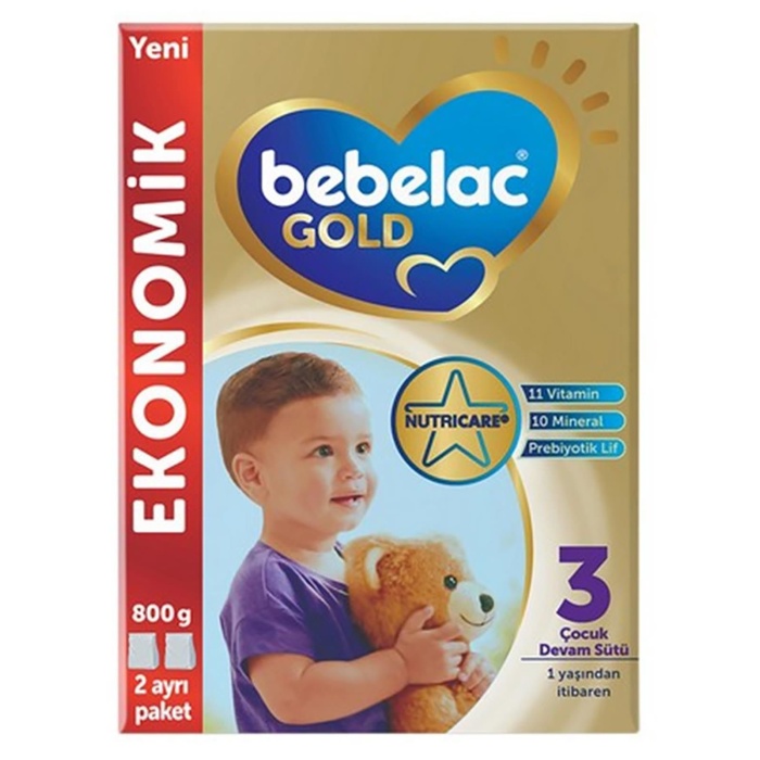 Bebelac Gold Bebek Devam Sütü No3 800gr