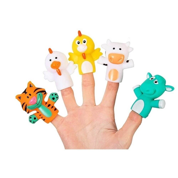 Finger Puppet Hayvan Figürlü Parmak Kuklası