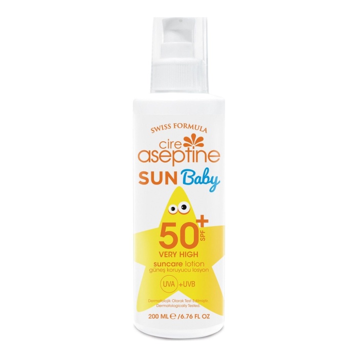 Cire Aseptine Sun Baby Güneş Koruyucu Losyon 50 SPF 200ml