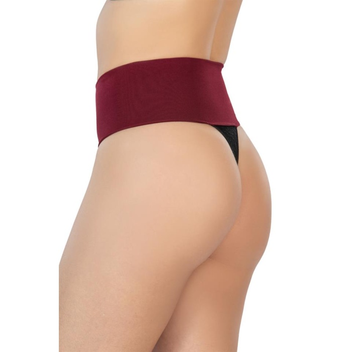 BORDO MI 2048 Seamless Çift Renk String Korse