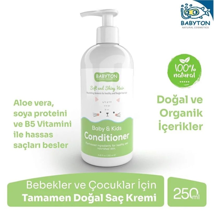 Babyton Bebek ve Çocuk Saç Kremi 250ml