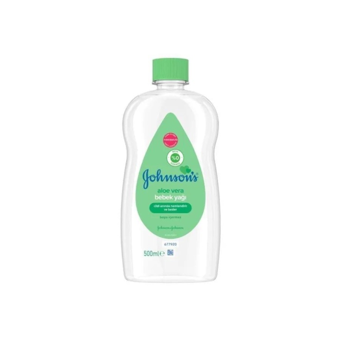 Johnsons Baby Bebek Yağı 500ml Aloe Vera