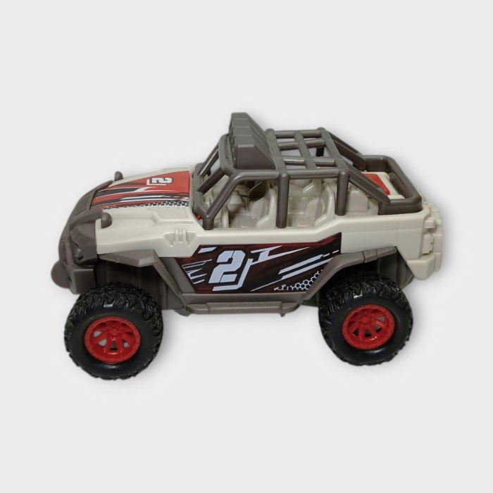 Maxx Wheels Sesli ve Işıklı Arazi Aracı Buggy - 666-18PA - Gri