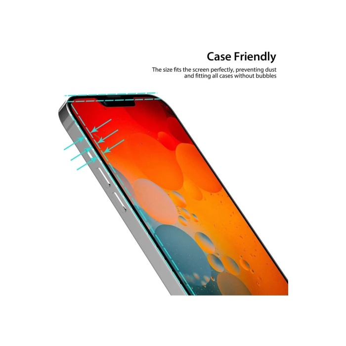Iphone 14 Pro Uyumlu Hayalet Ekran Gizli Tam Kaplayan Kırılmaz Cam Seramik Ekran Koruyucu Film