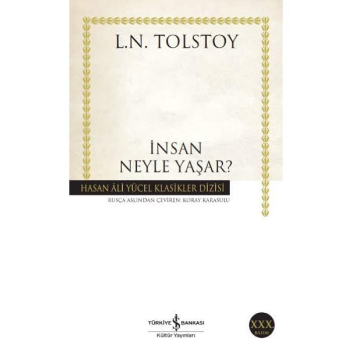 İnsan Neyle Yaşar - Hasan Ali Yücel Klasikleri  (4022)