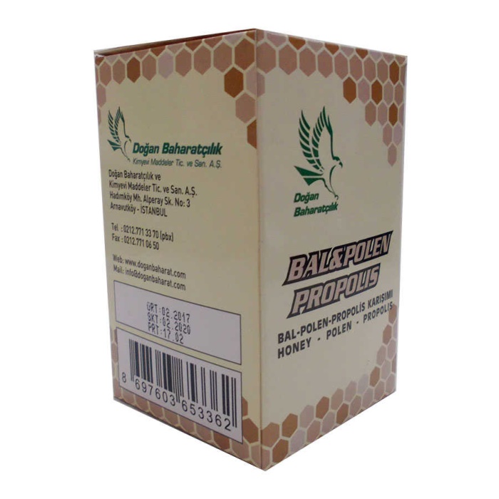 Bal Polen Propolis Karışımı 230 Gr