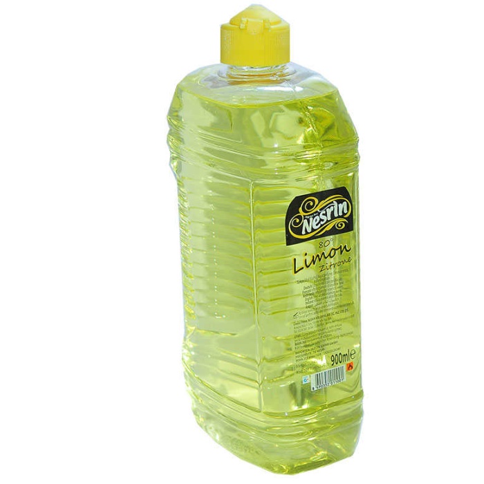 Limon Kolonyası 80 Derece Pet Şişe 900 ML