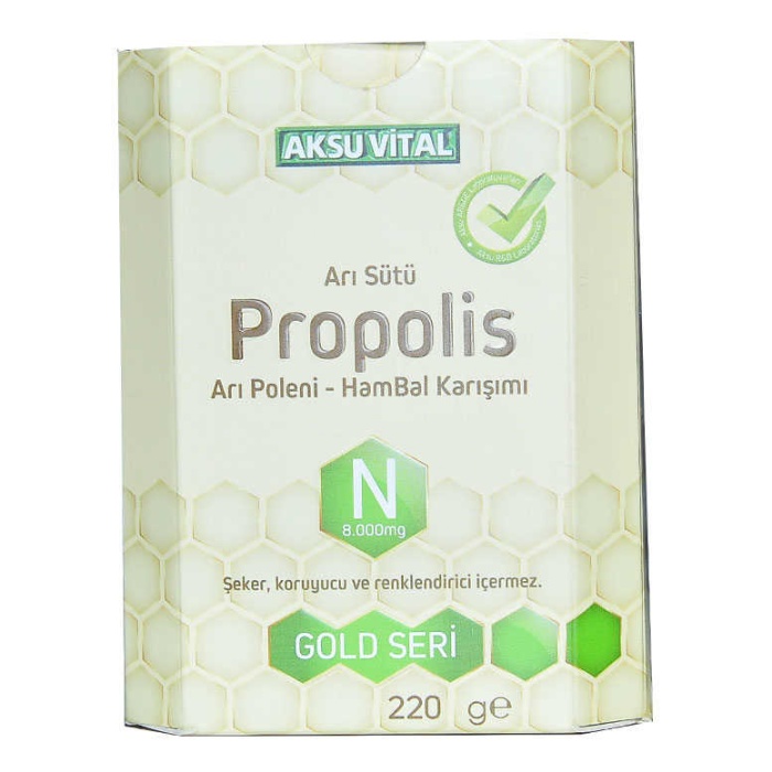 Arı Sütü Propolis Polen Bal Karışımı 220 Gr