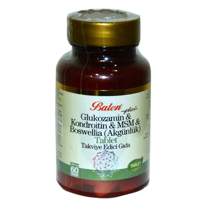 Glukozamin Kondroitin MSM Boswellia 60 Tablet