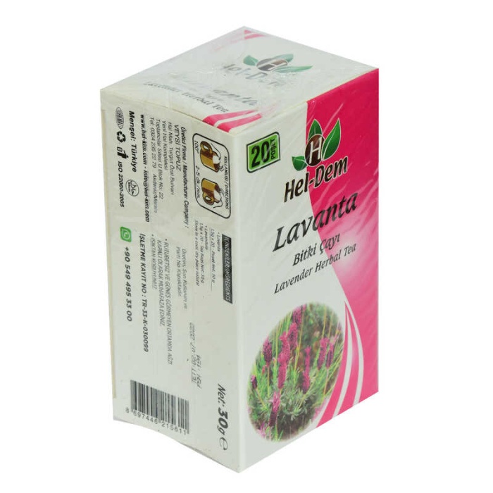 Lavanta Bitki Çayı 2 Gr x 20 Süzen Poşet 40 Gr