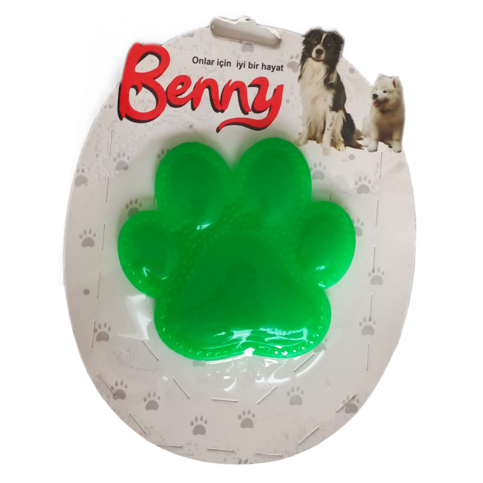 Benny Köpek Oyuncağı Pati 9,5 x 9 cm Yeşil