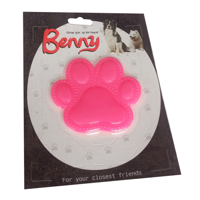 Benny Köpek Oyuncağı Pati 9,5 x 9 cm Pembe