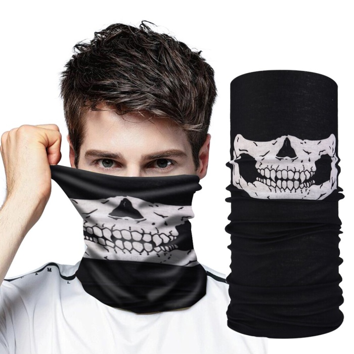 Motorcu Boyunluk Baf Buff Bandana 25x48 cm Model 7