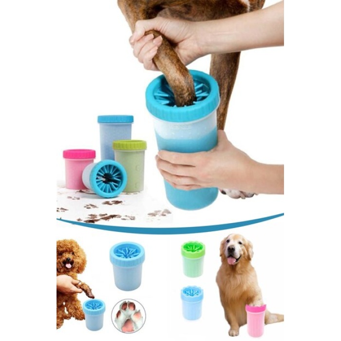 Silikon Uçlu Köpek Pati Yıkama Aparatı 9*12 cm