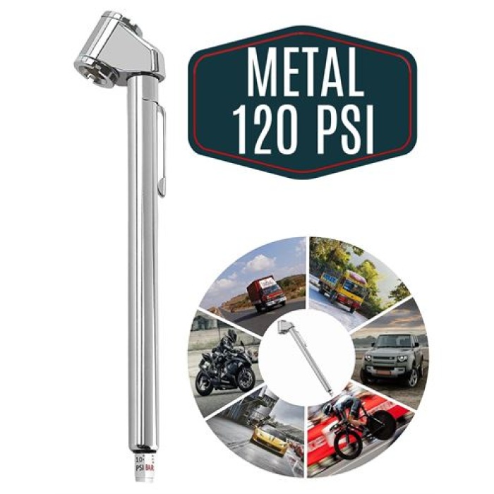 Metal Kasalı 120 Psi Lastik Hava Ölçme Saati