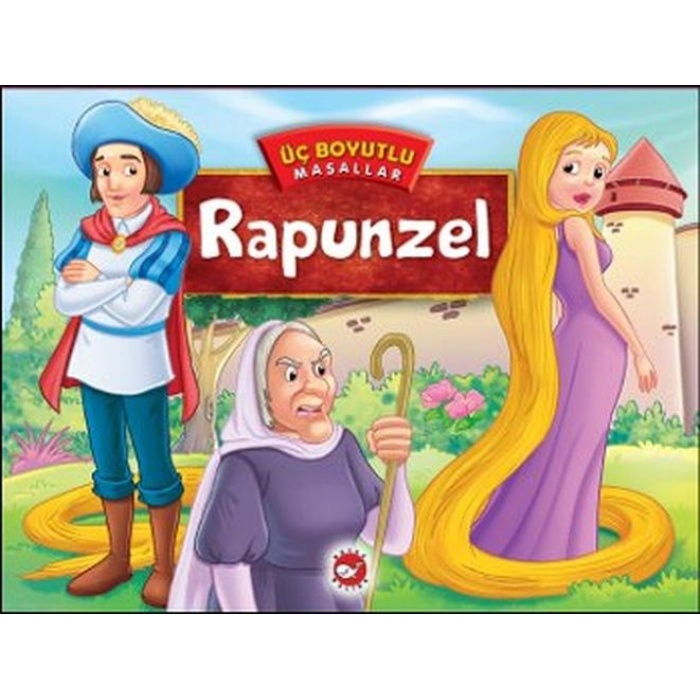 Üç Boyutlu Masallar - Rapunzel (Ciltli)  (4022)