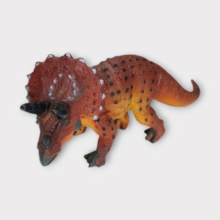 Dinazor Figür Oyuncak 15 cm - Triceratops