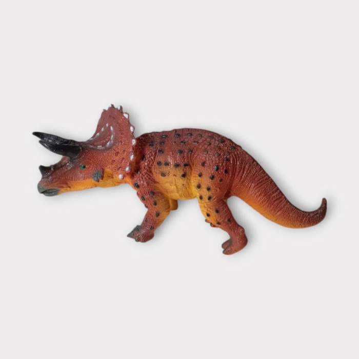 Dinazor Figür Oyuncak 15 cm - Triceratops