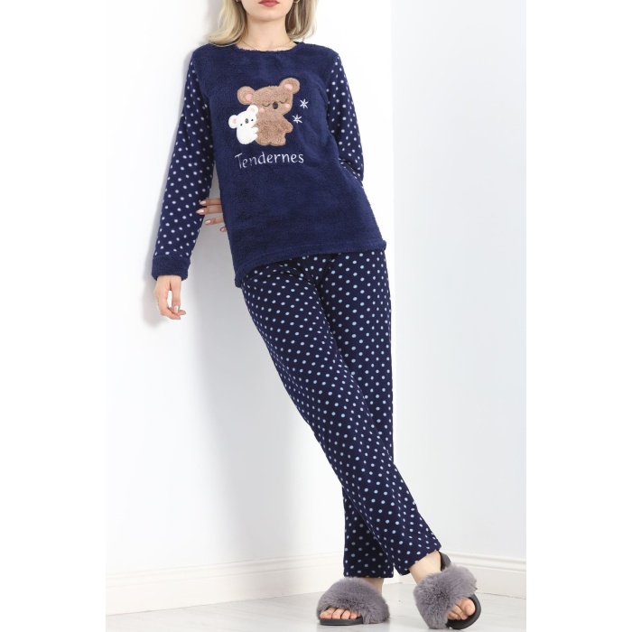 Polar Pijama Takımı Lacivert1