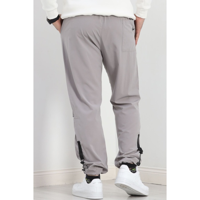 Paraşüt Kumaş Jogger Alt Dumangri