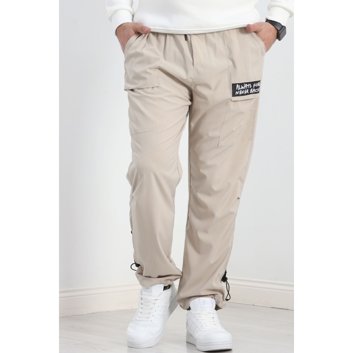 Paraşüt Kumaş Jogger Alt Taş