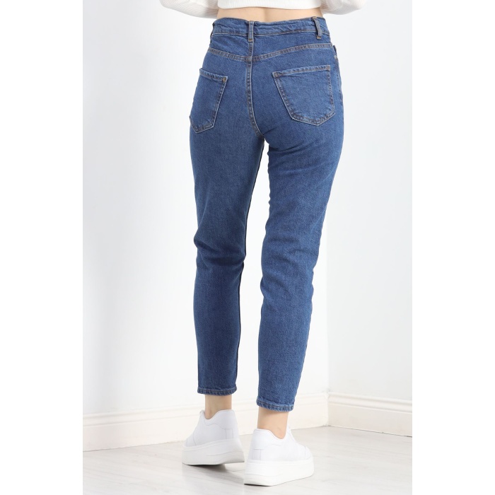 Mom Boyfriend Jeans Mavi1