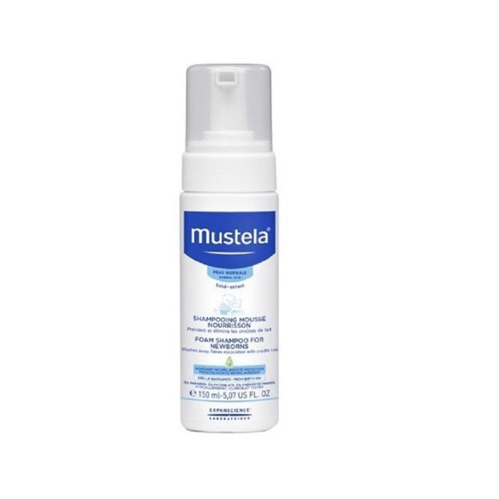 Mustela Yeni Doğan Konak Önleyici Köpük Şampuan 150ml