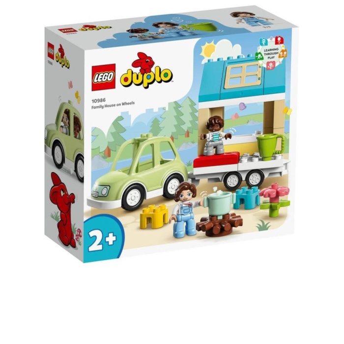 10986 Lego Duplo - Tekerlekli Aile Evi 31 parça +2 yaş