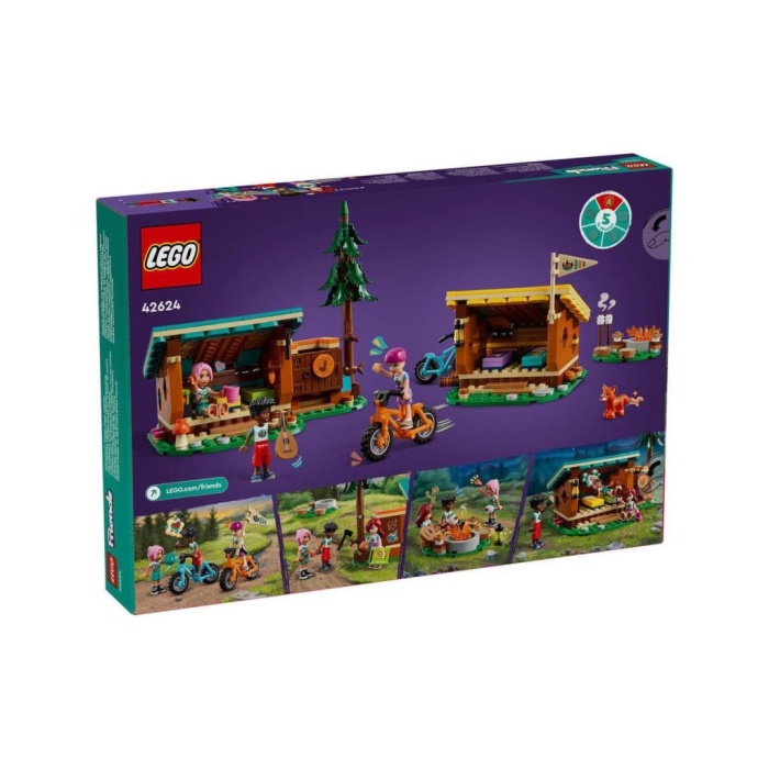 42624 Lego Friends Macera Kampı Şirin Kulübeler 437 parça +7 yaş