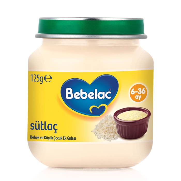 Bebelac Sütlaç Kavanoz Maması 125gr