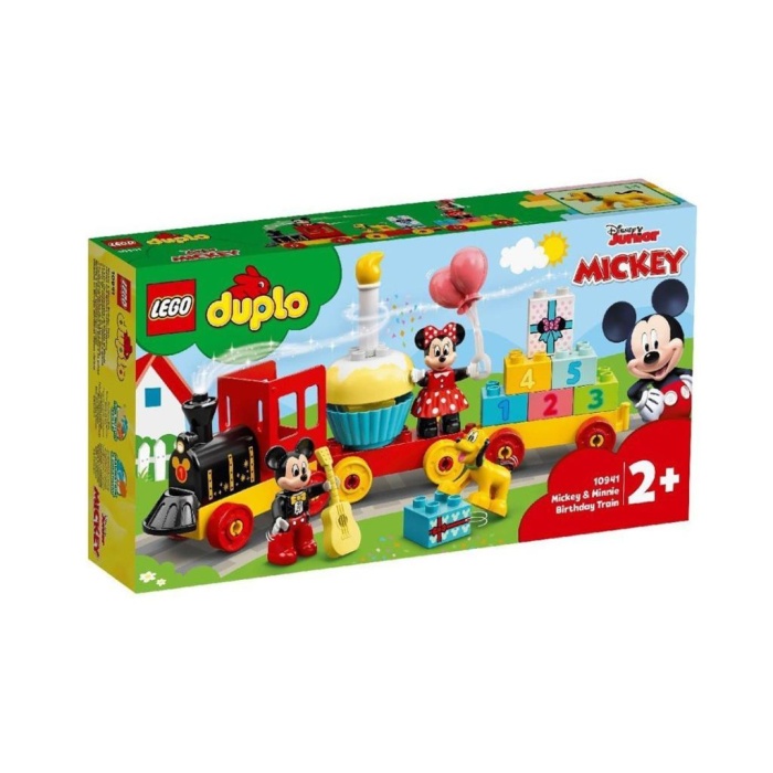 10941   Duplo® Mickey ve Minnie Doğum Günü Treni / 22 parça /+2 yaş