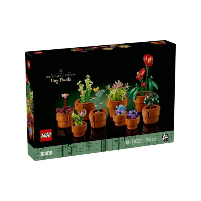 10329 Lego Botanical Collection - Minik Bitkiler 753 parça +18 yaş