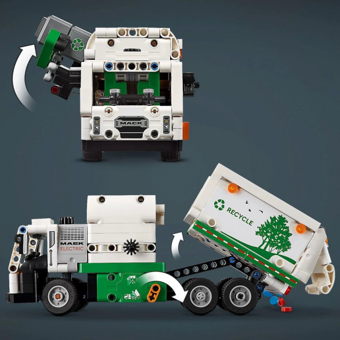 LEGO Technic Mack LR Electric Çöp Kamyonu 42167