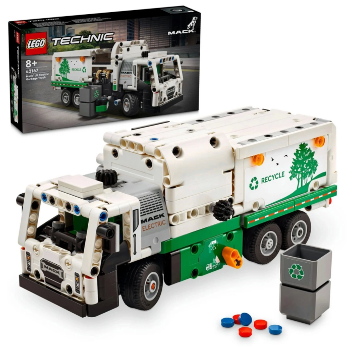 LEGO Technic Mack LR Electric Çöp Kamyonu 42167