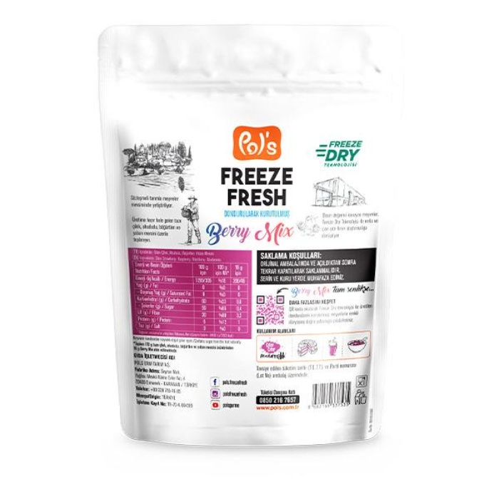 Pol’s Freeze Fresh Berry Mix 16 g