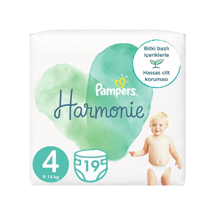 Prima Pampers Harmonie Bebek Bezi 4 Beden 19 Adet