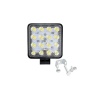 4 Adet 16 Led Kare Çalışma Lambası 110x110mm Off Road Traktör Tekne 16led-110