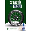 TOYOTIRES Yazılı Motosiklet Ve Otomobil Lastik Yazısı Sticker Yapıştırma