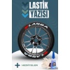 LASSA Yazılı Motosiklet Ve Otomobil Lastik Yazısı Sticker Yapıştırma