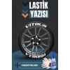 VITOUR Yazılı Motosiklet Ve Otomobil Lastik Yazısı Sticker Yapıştırma