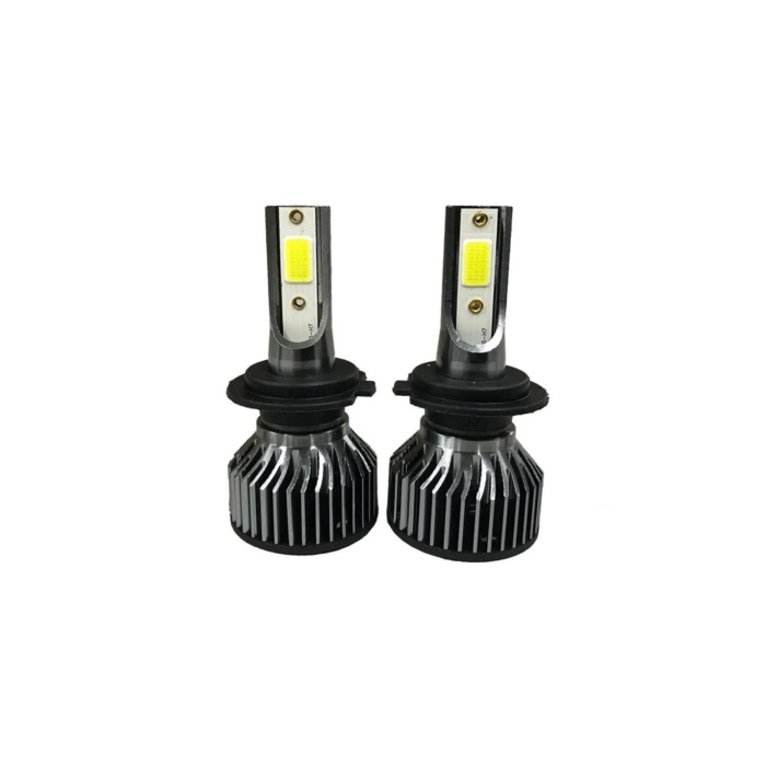 İcon Serisi H3 Mini Led Xenon 8000K 12000 LM Yeni Nesil Şimşek Etkili Zenon Far, Garantili