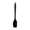 SİYAH ORTABOY KÖŞELİ SİLİKON SPATULA KARIŞTIRICI 30CM (K295)