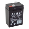 ATEX AX-604 AKÜ 6 VOLT - 4 AMPER IŞILDAK AKÜSÜ (70 X 48 X 101 MM) (K295)