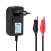 7.8 VOLT - 1 AMPER KROKODİL UÇLU PRİZ TİP  YERLİ ÜRETİM AKÜ ŞARJ ADAPTÖRÜ (OUT:6V1A) (K295)