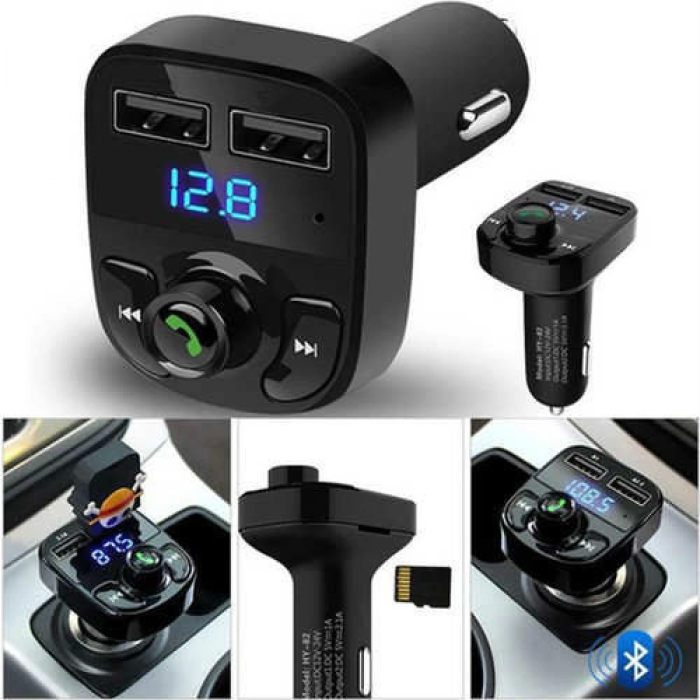 Carx8 Bluetooth Araç Kiti Fm Transmitter