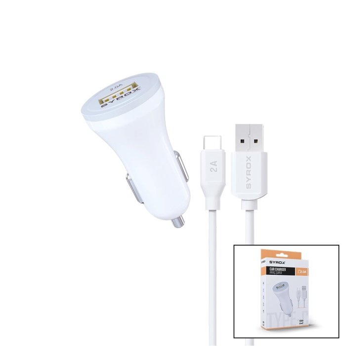 USB - TYPE-C ARAÇ - OTO ŞARJ SET 2.0A (K295)