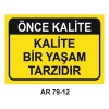 İŞ GÜVENLİĞİ UYARI LEVHASI 2 ADET PVC 21X29CM